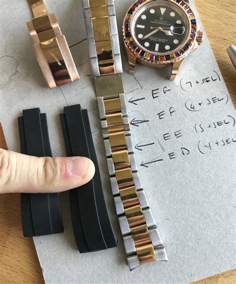 Rolex oysterflex dimensions